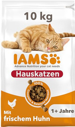 Produktbild von IAMS Indoor Katzenfutter trocken mit Huhn - 2 x 10 kg
