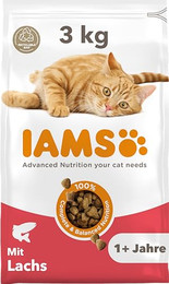 Produktbild von IAMS Katzenfutter trocken mit Lachs - 3000 g