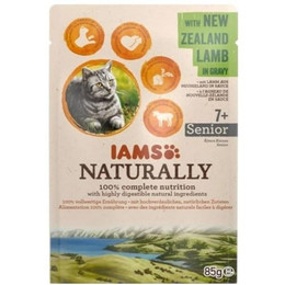 Produktbild von IAMS Naturally Senior mit Lamm in Sauce - 85 g