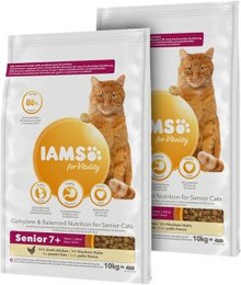 Produktbild von IAMS Vitality Senior Huhn - 2 x 10 kg