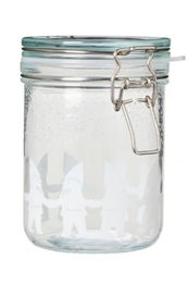 Produktbild von Ib Laursen Geschirr Ib Laursen Vorratsglas mit Flip-Deckel Wichtelmänner (700ml)