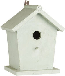 Produktbild von Ib Laursen Vogelhaus Vogelhaus Nistkasten Holz Pastellgrün Loch Durchmesser 3 cm Ib