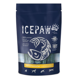 Produktbild von ICEPAW Dental-Kauknochen aus Rinderhaut mit Salbeifüllung - 200 g