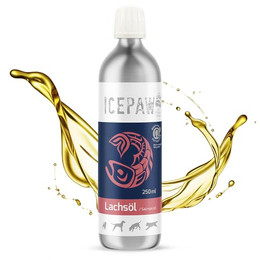 Produktbild von ICEPAW Lachsöl für Hunde - 250 ml