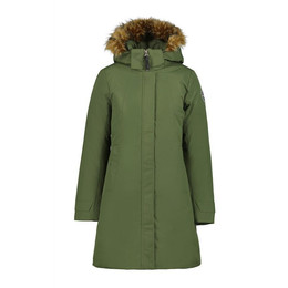 Produktbild von Icepeak Damen Mantel Alcoa Dunkeloliv