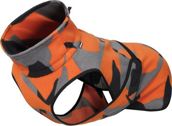 Produktbild von Icepeak Pet Fleecejacke, schwarz/orange - ca. 32 cm Rückenlänge (Größe S)