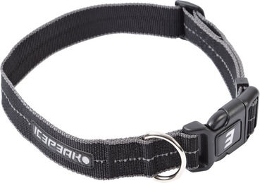 Produktbild von Icepeak Pet Halsband Highway Basic, schwarz - Größe M: 30 - 50 cm Halsumfang, 25 mm breit