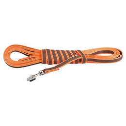 Produktbild von IDC Color & Gray gumierte Leine 20 mm x 10 m Orange-Grau - 10 m