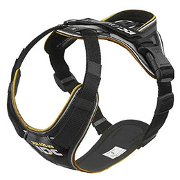 Produktbild von IDC Longwalk Hundegeschirr Schwarz-Grau Größe 2XS