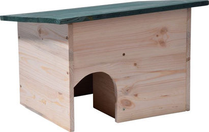 Igelhaus Bausatz mit grünem Dach – Bild 1 von 6