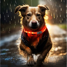 Produktbild von Illes-Laedchen Hunde-Halsband Hunde-Halsband LED Leuchtring - ein Leuchthalsband - alle Farben