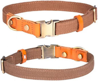 Produktbild von Illes-Laedchen Hunde-Halsband Set Hundehalsband und Hundeleine Leine und Halsband Nylon Leder, hochwertigste Qualität - erhältlich in vielen Größen und Farben