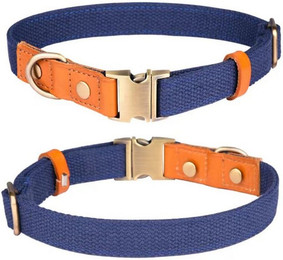 Produktbild von Illes-Laedchen Hunde-Halsband Set Hundehalsband und Hundeleine Leine und Halsband Nylon Leder, hochwertigste Qualität - erhältlich in vielen Größen und Farben