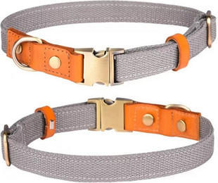 Produktbild von Illes-Laedchen Hunde-Halsband Set Hundehalsband und Hundeleine Leine und Halsband Nylon Leder, hochwertigste Qualität - erhältlich in vielen Größen und Farben