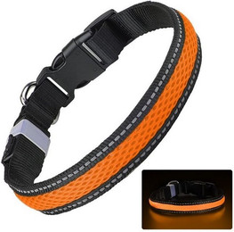 Produktbild von Illes-Laedchen LED Hundehalsband wasserdicht wiederaufladbar