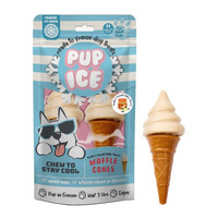Produktbild von IM Pup Ice Hundesnack Waffeleis Vanille & Erdnussbutter