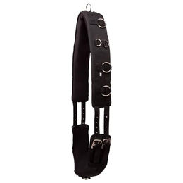 Imperial Riding Longiergurt Deluxe schwarz - Cob – Bild 1 von 4