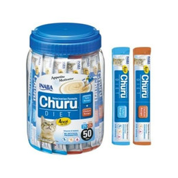 Produktbild von INABA Churu Diet Thunfisch und Huhn - 50 x 14 g