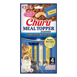 Produktbild von INABA Churu Meal Topper Thunfisch Katzenfutterzusatz - 4 x 14 g