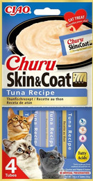 Produktbild von INABA Churu Skin&Coat Thunfisch Katzenleckerlis - 12 x 14 g