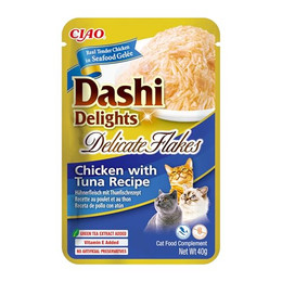 Produktbild von INABA Dashi Delights Delicate Flakes Huhn und Thunfisch - 40 g