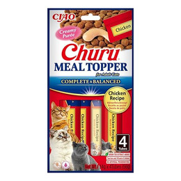 Produktbild von INABA Meal Topper Chicken Katzenfutterzusatz - 4 x 14 g