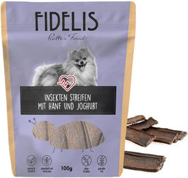 Produktbild von Insekten Streifen mit Hanf und probiotischem Joghurt