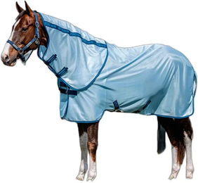 Produktbild von Insektenabwehrdecke/Sommer für Pferd mit Halsteil Amigo Bug Rug Plus
