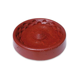 Produktbild von Insektentränke und Vogeltränke aus Holzbeton Ø 50 cm rot - 3,5 l