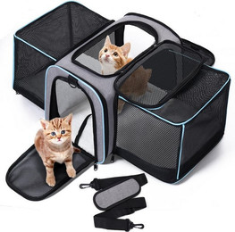 Produktbild von Insma Tiertransporttasche faltbar bis 5,5 kg mit Mesh