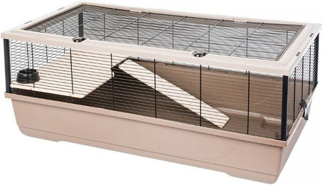 Produktbild von INTERZOO Bernie + Wood Käfig für Kaninchen, Meerschweinchen 100 cm