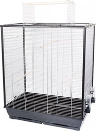 Produktbild von INTERZOO Fiona XL Vogelkäfig 78 cm schwarz