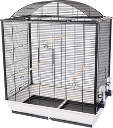 Produktbild von INTERZOO Nicola Vogelkäfig 78 cm warm grau