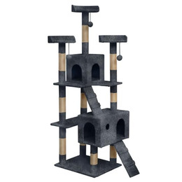 Produktbild von Intirilife Kratzbaum 185 cm in Grau