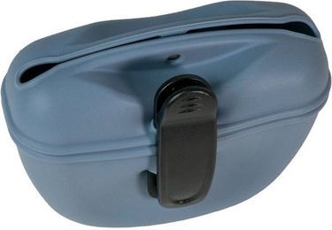 Produktbild von Intirilife Leckerlibeutel für Hunde aus Silikon in Blaugrau