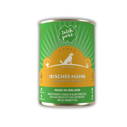 Produktbild von Irish Pure Nassfutter Irisches Huhn mit Gemüse & Kelp-Alge - 100 g