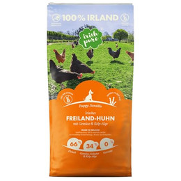 Produktbild von Irish Pure Trockenfutter: Irisches Freiland-Huhn mit Gemüse & Kelp-Alge, Puppy 12 kg