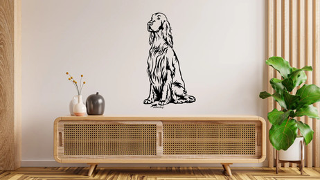 Produktbild von Irish Setter Wandtattoo Wandbild Wandsticker Wandaufkleber Wanddekoration