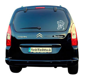 Produktbild von Irish Soft Coated Wheaten Terrier Kopf Wohnmobil Aufkleber I Wandtattoo