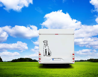 Produktbild von Irish Terrier Auto Wohnmobil Aufkleber