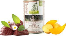 Produktbild von isegrim Junior FOREST Wildschwein mit Kartoffel, Kürbis & Wildkräutern - 12 x 400 g