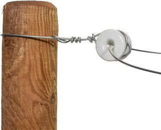 Isolatoren für elektrische Eckzäune aus Porzellan Gallagher – Bild 1 von 4