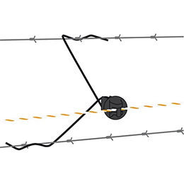Isolatoren für elektrische Fernzäune Typ Pinlock Gallagher (x25) – Bild 1 von 2