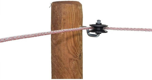 Isolatoren für Elektrozaun mit Draht-/Seilrolle Pulsara – Bild 1 von 3