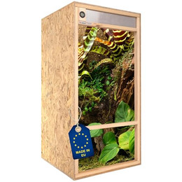 Produktbild von ITA Hochterrarium 60x120x60 cm mit Frontbelüftung und integriertem Hygrometer