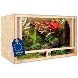 Produktbild von ITA Holz Terrarium 100x50x50 cm mit Frontbelüftung und Hygrometer