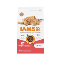 Produktbild von IAMS Adult Katzenfutter mit Lachs und Huhn 800 g