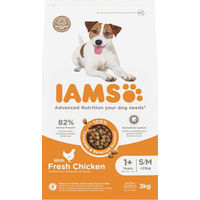 Produktbild von IAMS Adult Small & Medium Hundefutter mit Huhn getreidefrei 3 kg - 3 kg
