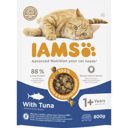 IAMS Advanced Nutrition Adult Trockenfutter für Katzen mit Thunfisch 800g – Bild 1 von 1