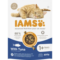 Produktbild von IAMS Advanced Nutrition Adult Trockenfutter für Katzen mit Thunfisch 800g